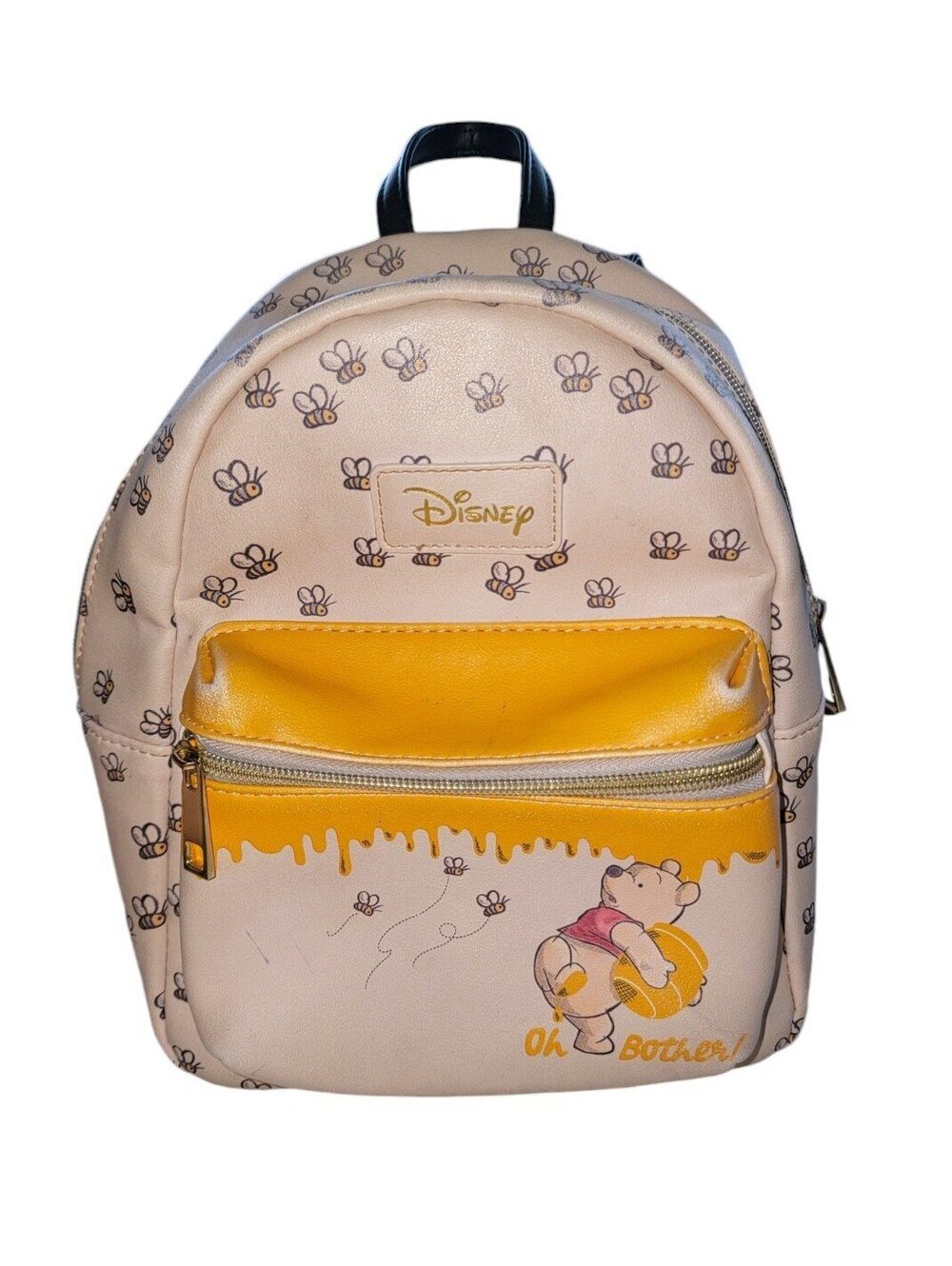 Disney Loungefly Winnie The Pooh Honey & Bees “Oh Bother” Mini Backpack